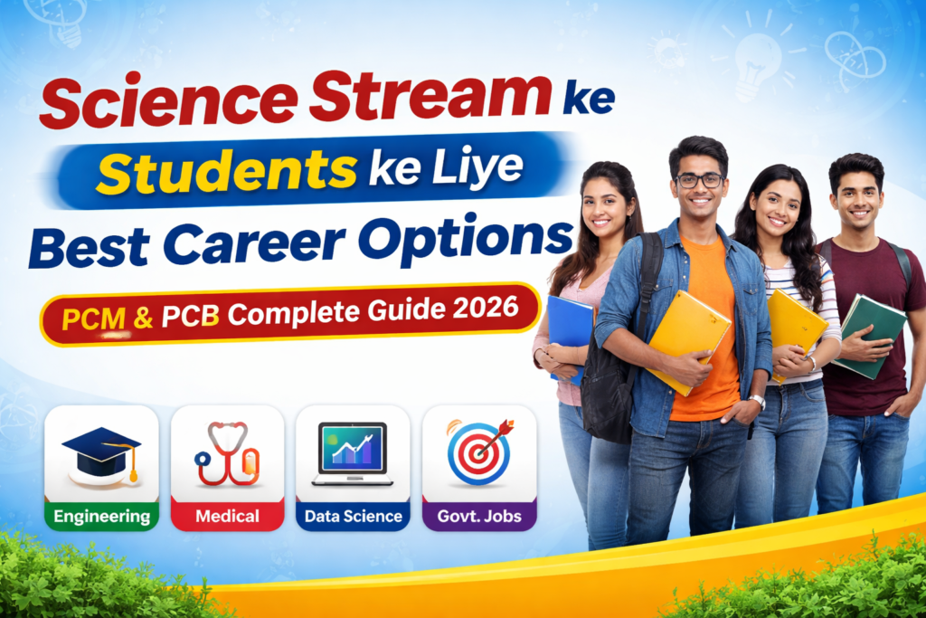 Science stream ke students ke liye best career options PCM aur PCB guide