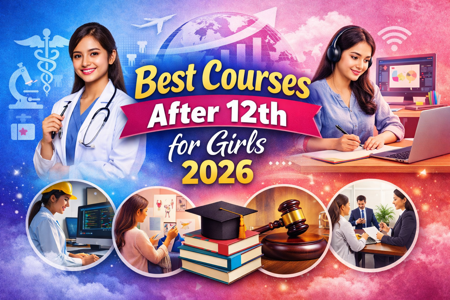 Best Courses After 12th for Girls: High Salary Career Options (2026 ...