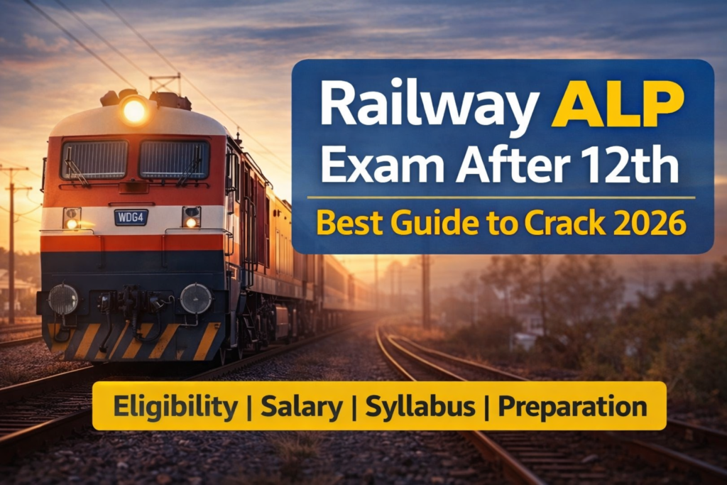 Railway ALP Exam After 12th best guide to crack 2026 with eligibility salary syllabus and preparation details