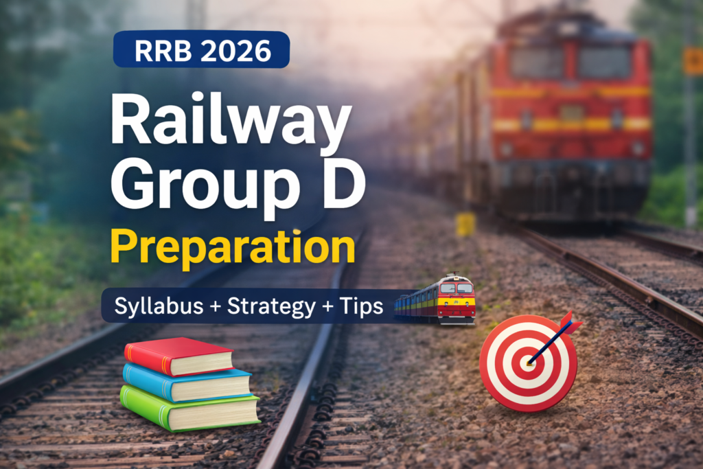Railway Group D exam preparation 2026 strategy syllabus books and tips for beginners