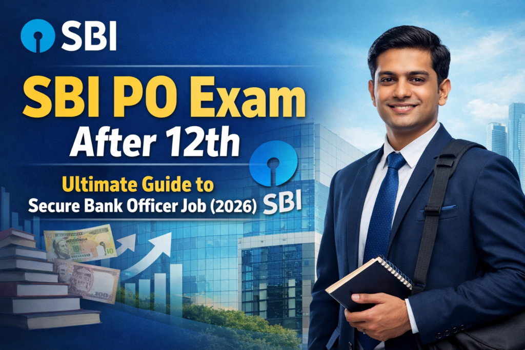 SBI PO Exam After 12th eligibility salary syllabus selection process preparation guide 2026