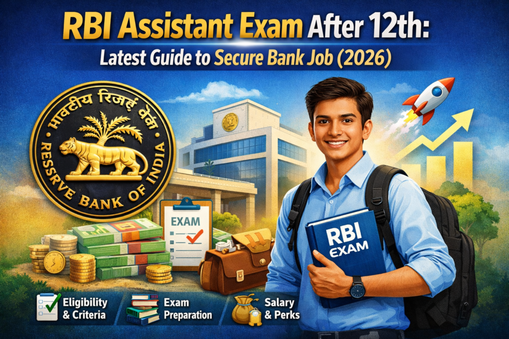 RBI Assistant Exam After 12th eligibility salary syllabus exam pattern preparation guide 2026
