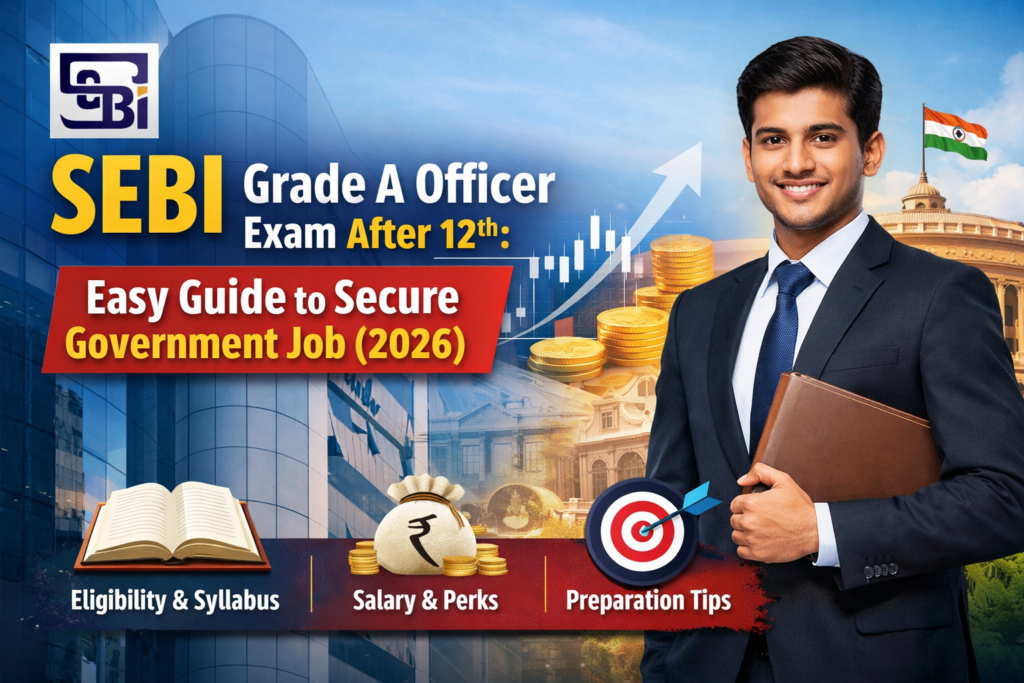 SEBI Grade A Officer Exam After 12th eligibility salary syllabus exam pattern preparation guide 2026