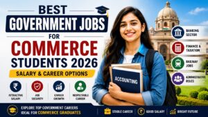 Government jobs for commerce students 2026 salary and career options guide