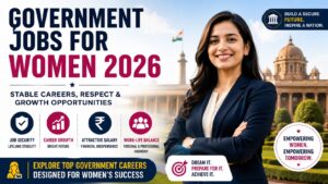 Government jobs for women 2026 salary benefits and career options guide