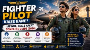 Fighter Pilot Kaise Bane Complete Guide IAF NDA CDS AFCAT 2026