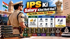 IPS ki salary pay scale allowances perks aur uniform stars hierarchy
